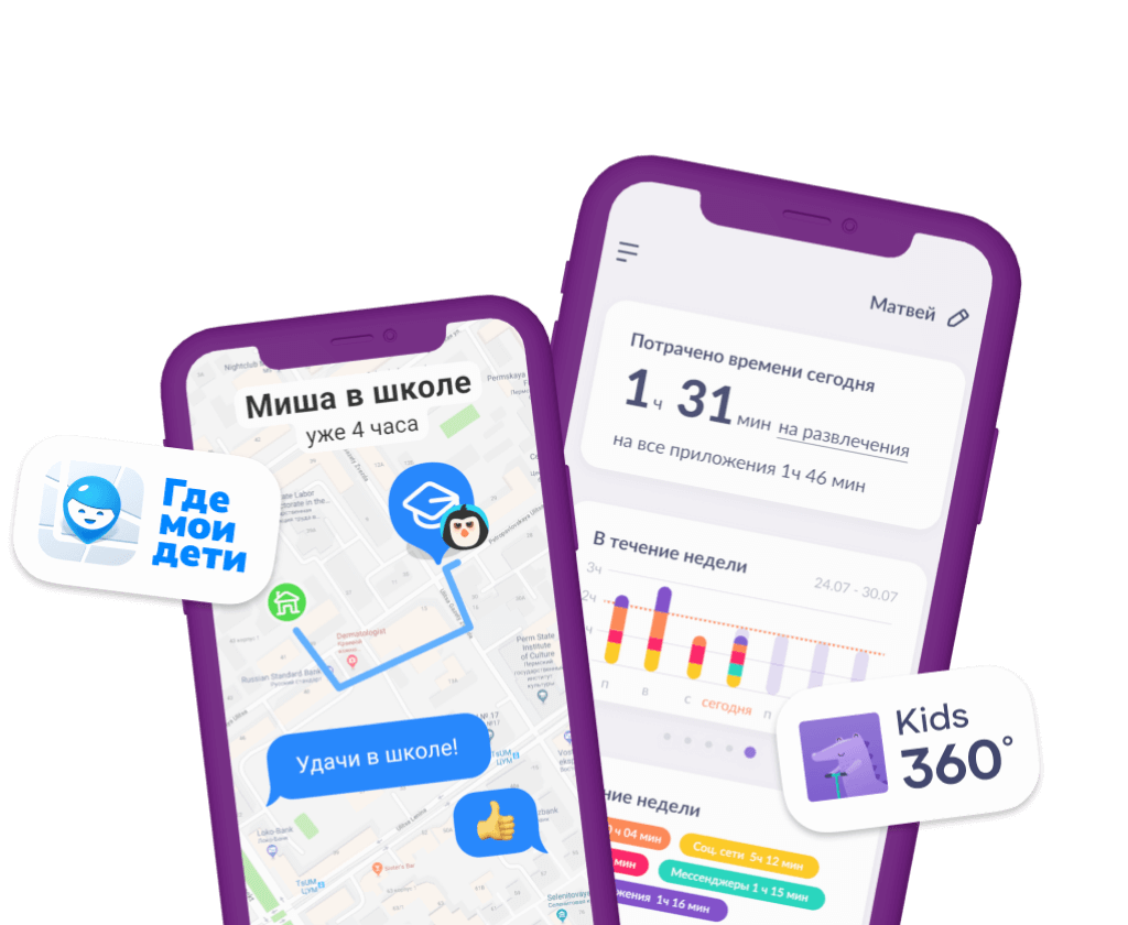 Отслеживание ребёнка по телефону на расстоянии — Приложение Где мои дети и  Kids360 — Официальный сайт МегаФона Тульская область